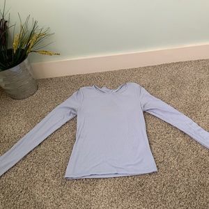 Holister light blue long sleeve